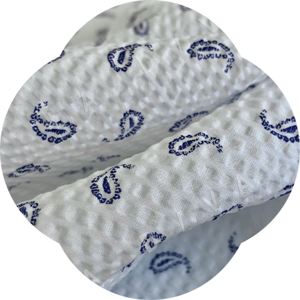 Buntáistí Buntáisteacha Seersucker Fabraic